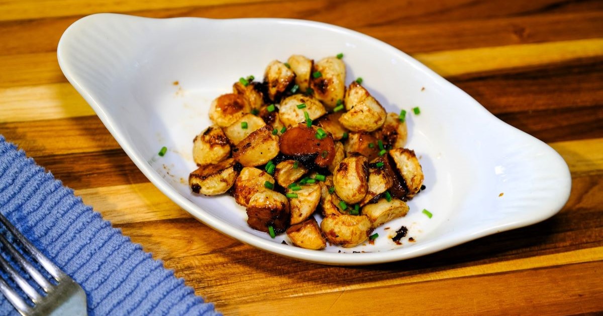 Green Heart Garden | Recipe - Soy Ginger Glazed Hakurei Turnips